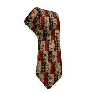 Ermenegildo Zegna Men's Pure Silk‎ Necktie Made in Italy EUC